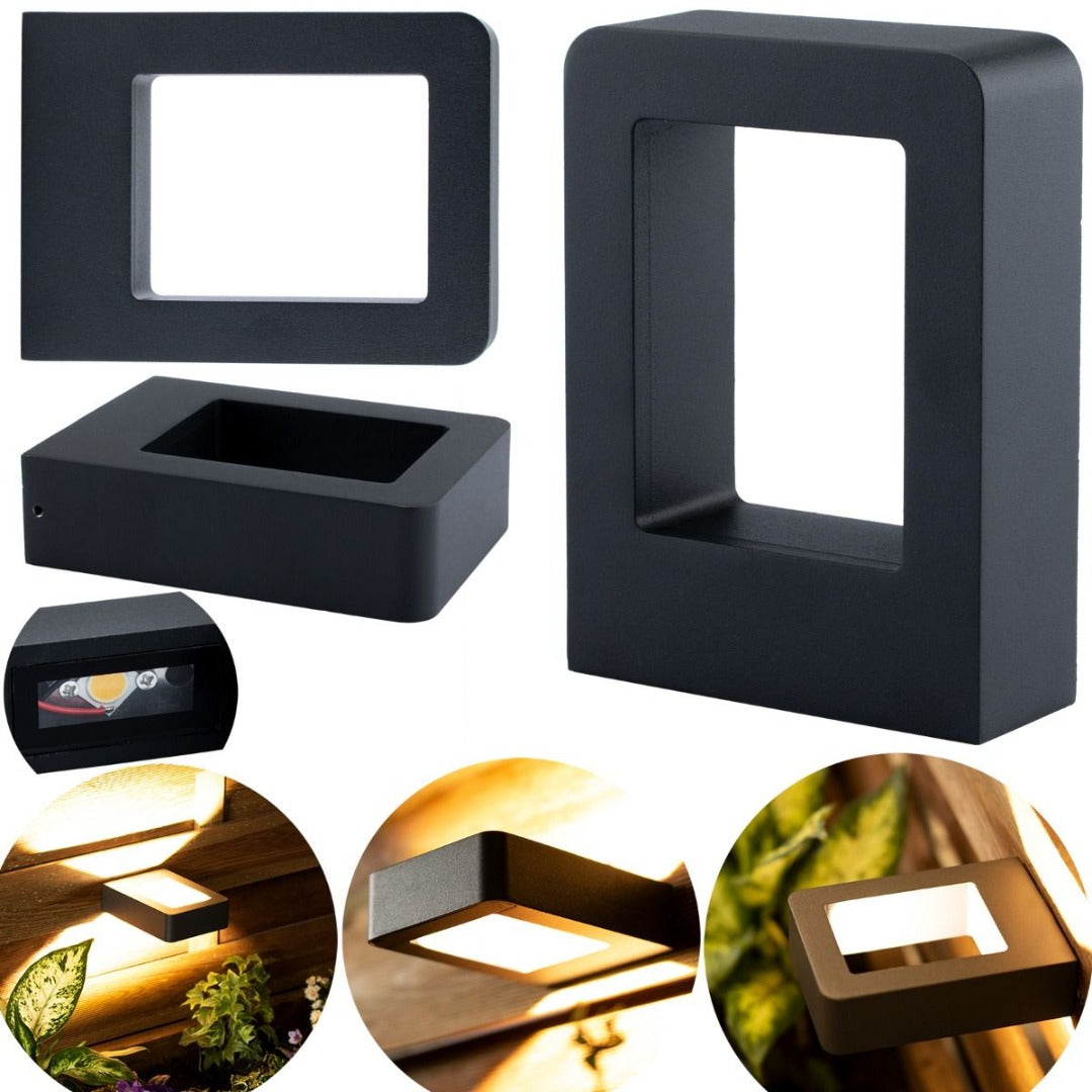 LED wandlamp - 240 Lumen - Neutraal wit LED wandlamp - 240 Lumen - Neutraal wit